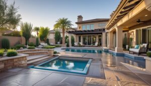 pool deck coating finishes for luxury backyards in Las Vegas