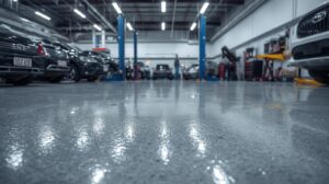 Commercial Floor Coatings for Auto Shops in Las Vegas